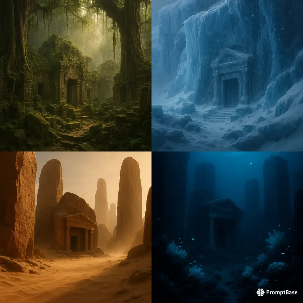 Hyperreal Nature Worlds