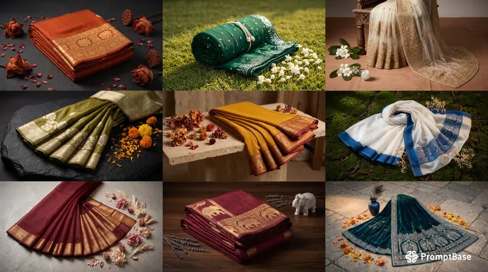 Saree Catalog Photography 20 Packs