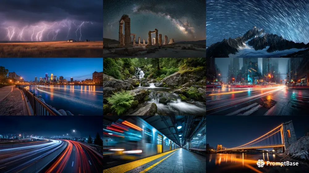 Long Exposure Photography Generator