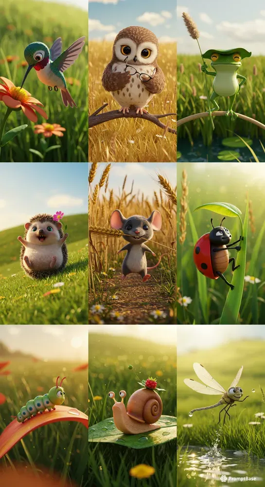 Cute 3D Animations