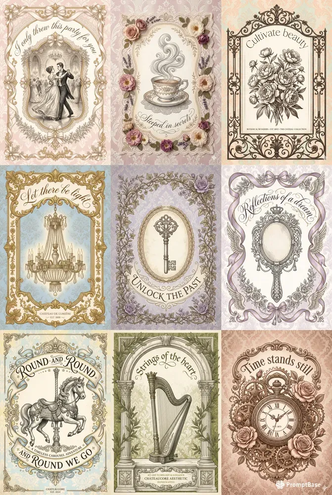 Chateaucore Vintage Poster Art