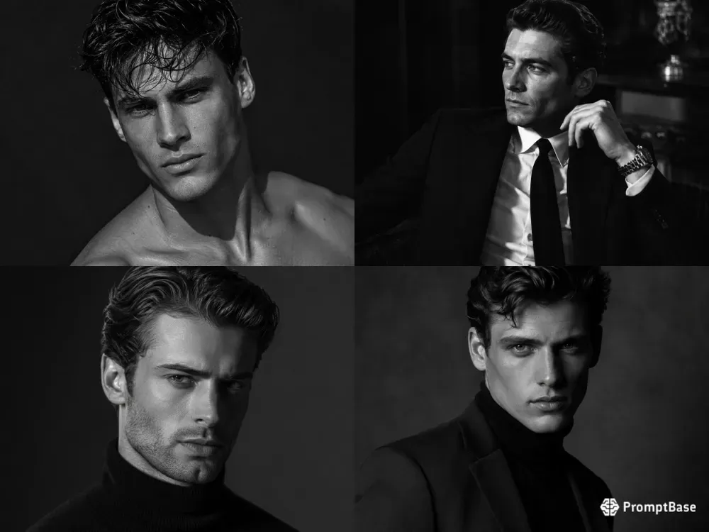 Cinematic Male Portraits Vol1