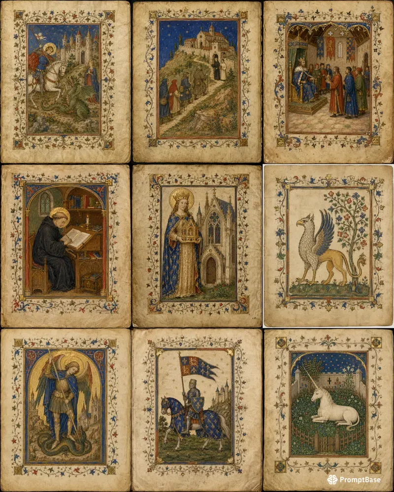 Medieval Illuminated Manuscripts