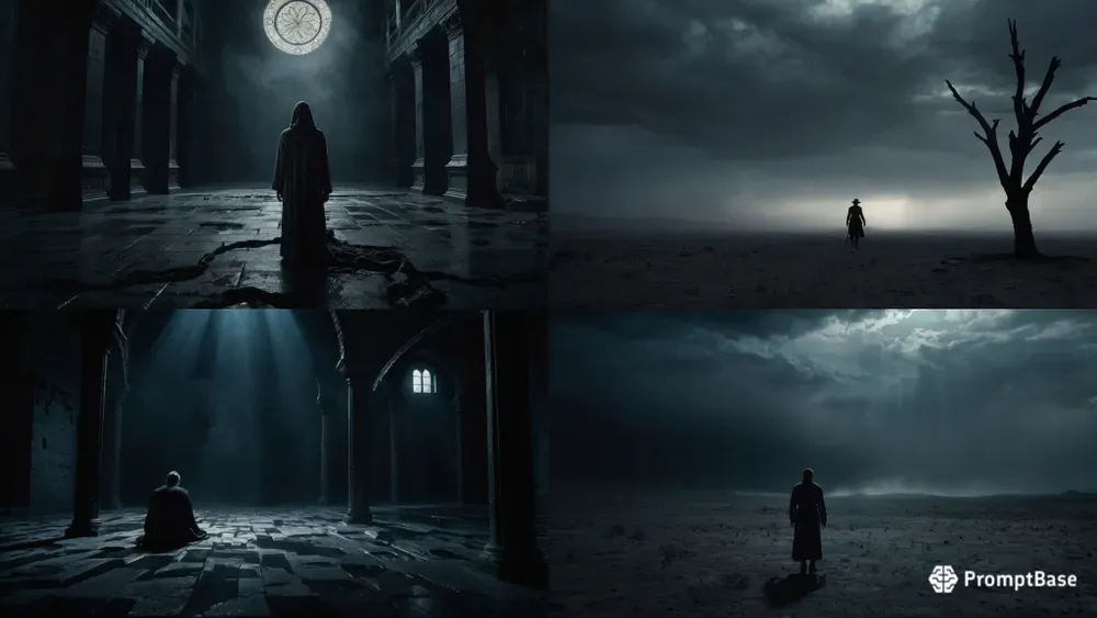 Restless Soul Dark Cinematic Art