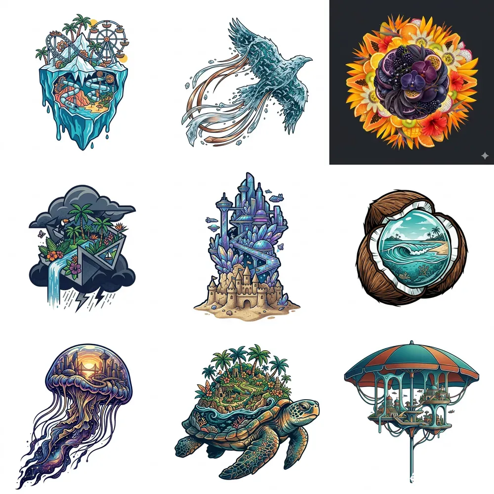 Surreal Summer Apparel Concepts