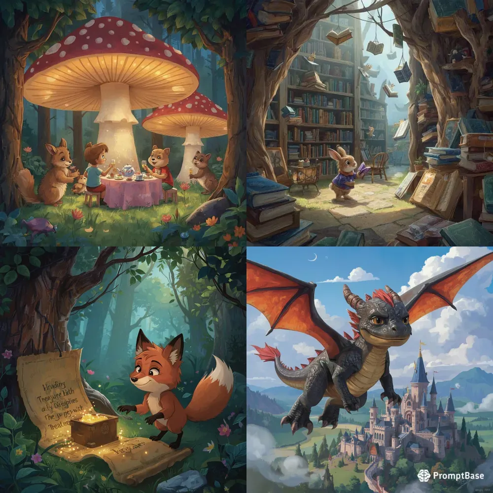 Childrens Storybook Illustrations