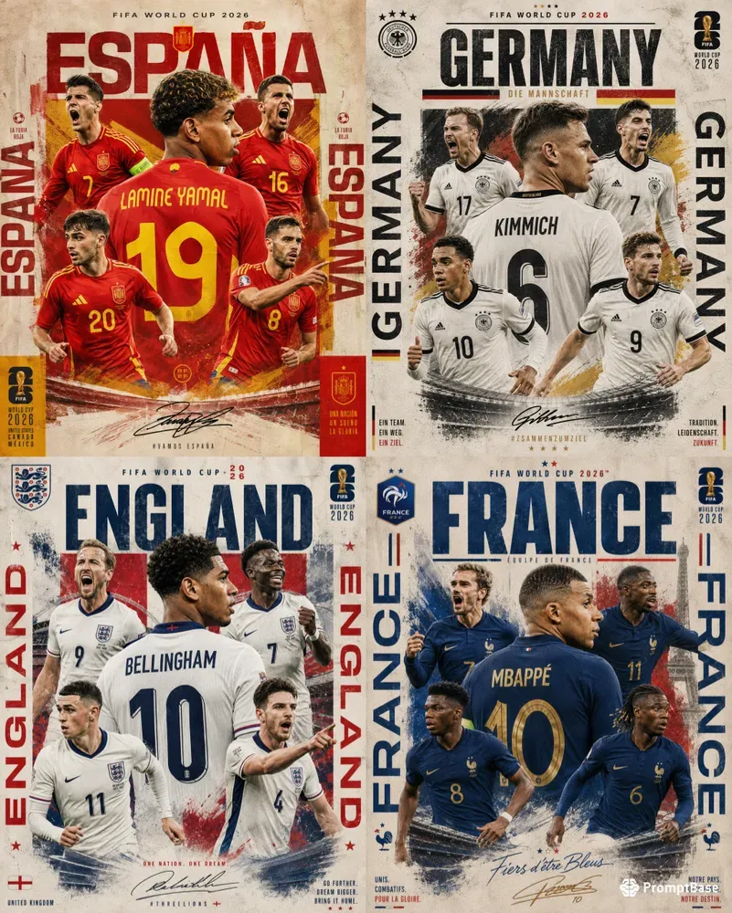 Fifa World Cup 2026 Poster Generator