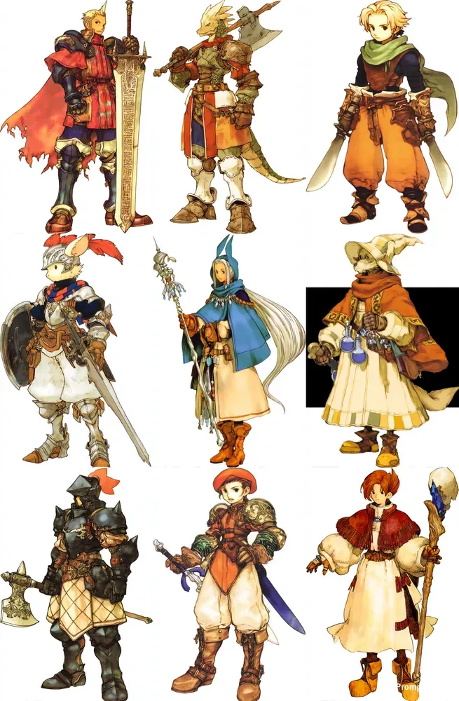 Final Fantasy Tactics Advance Characters