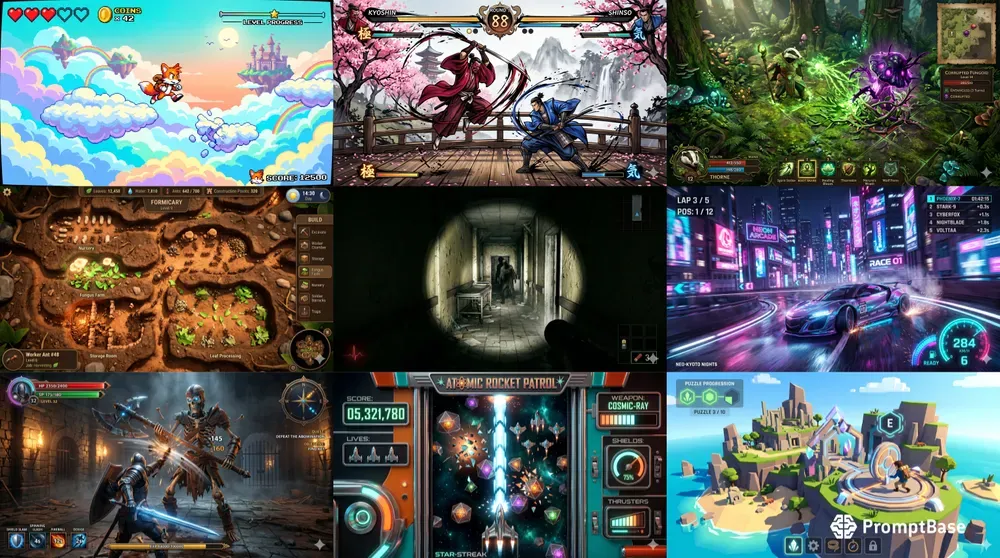 Multi Style Gameplay Generator