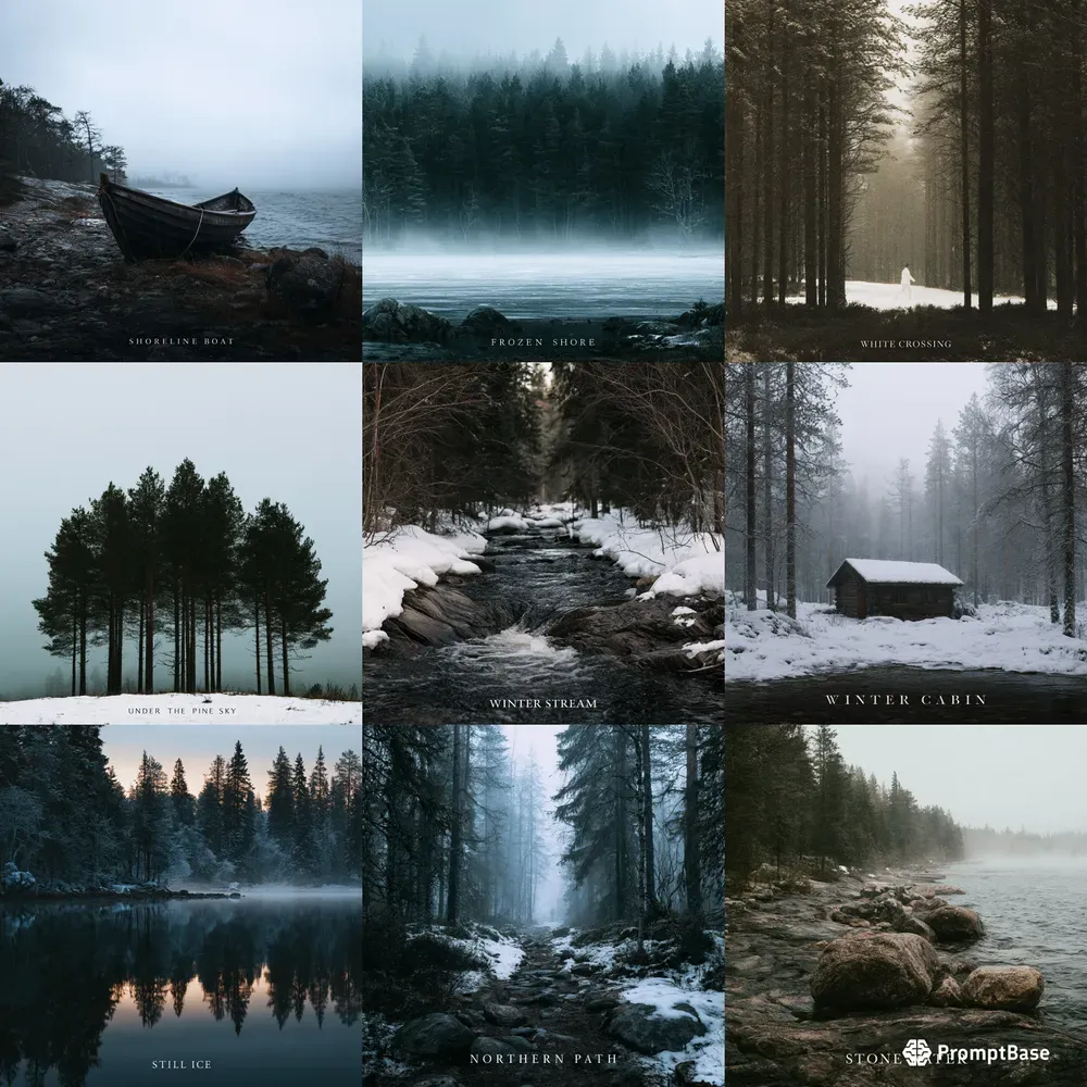 Nordic Wilderness Photo Covers