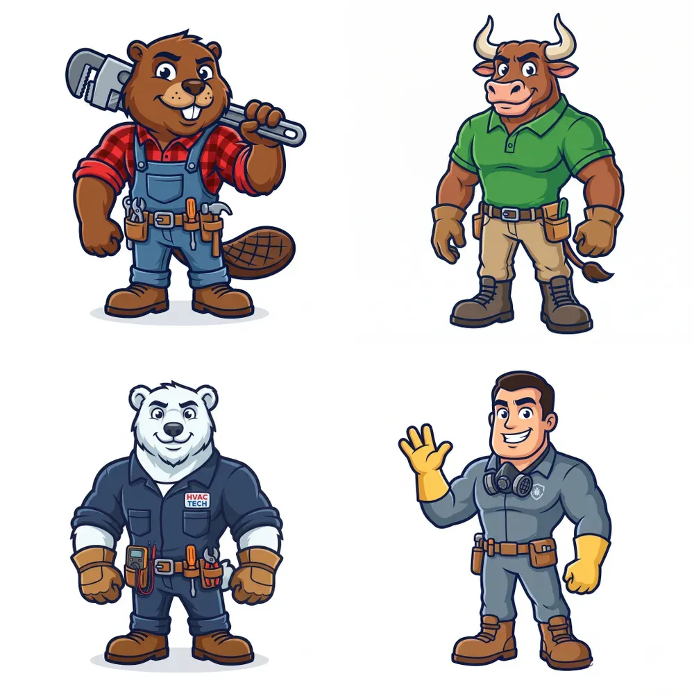 Professional Mascot Character Designs