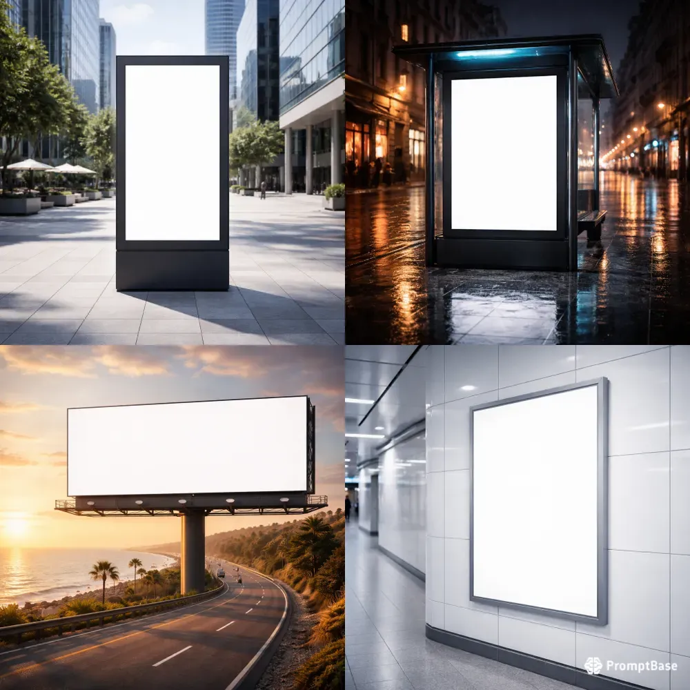 Pro Ooh Advertising Mockups