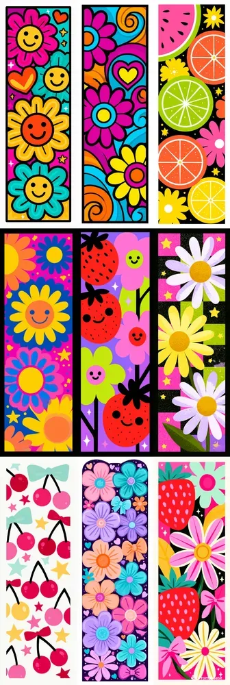 Cute Bookmark Art
