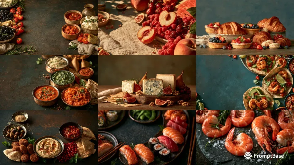 Themed Food Photography With Copy Space