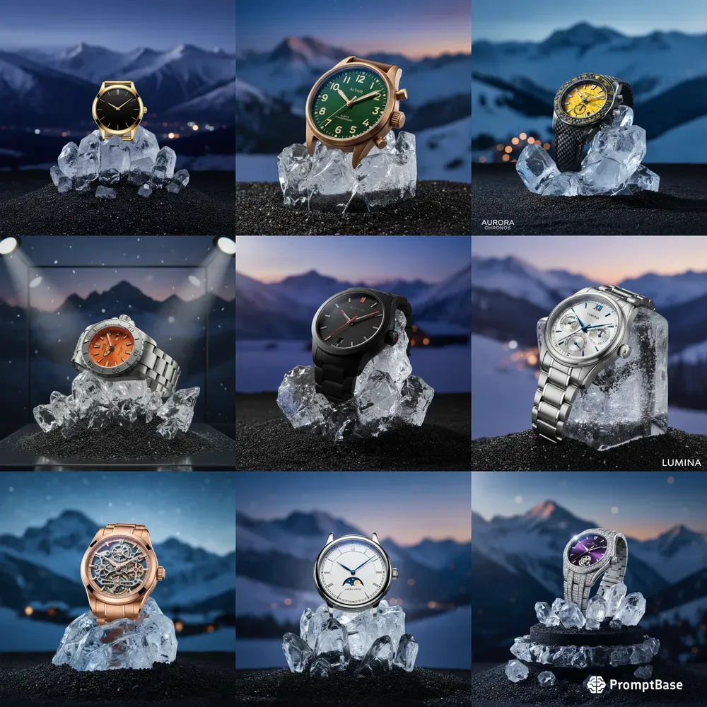 Frozen Elegances The Peaks Of Horology