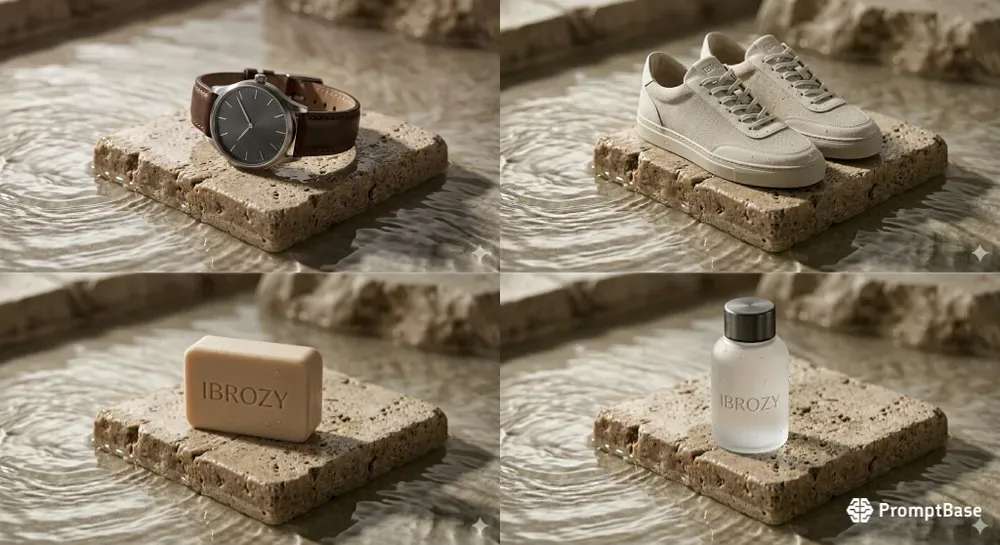 Hyperrealistic Cinematic Product Mockups