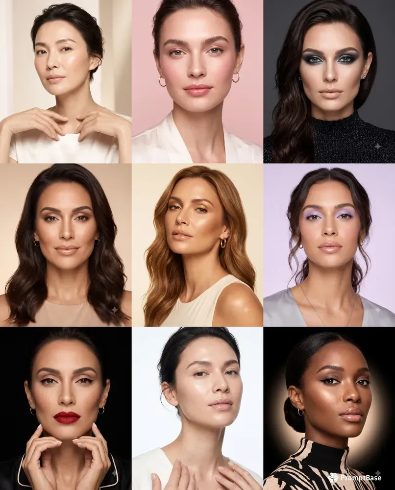 Beauty Campaign Supermodel Portraits