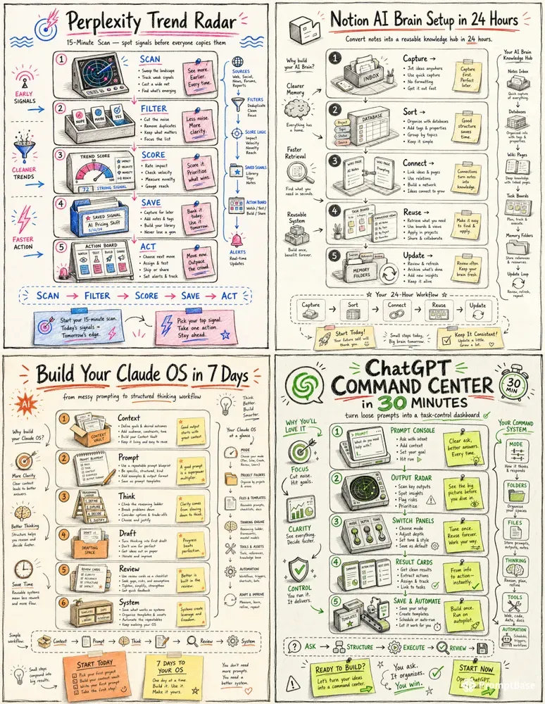Tool Workflow Posters