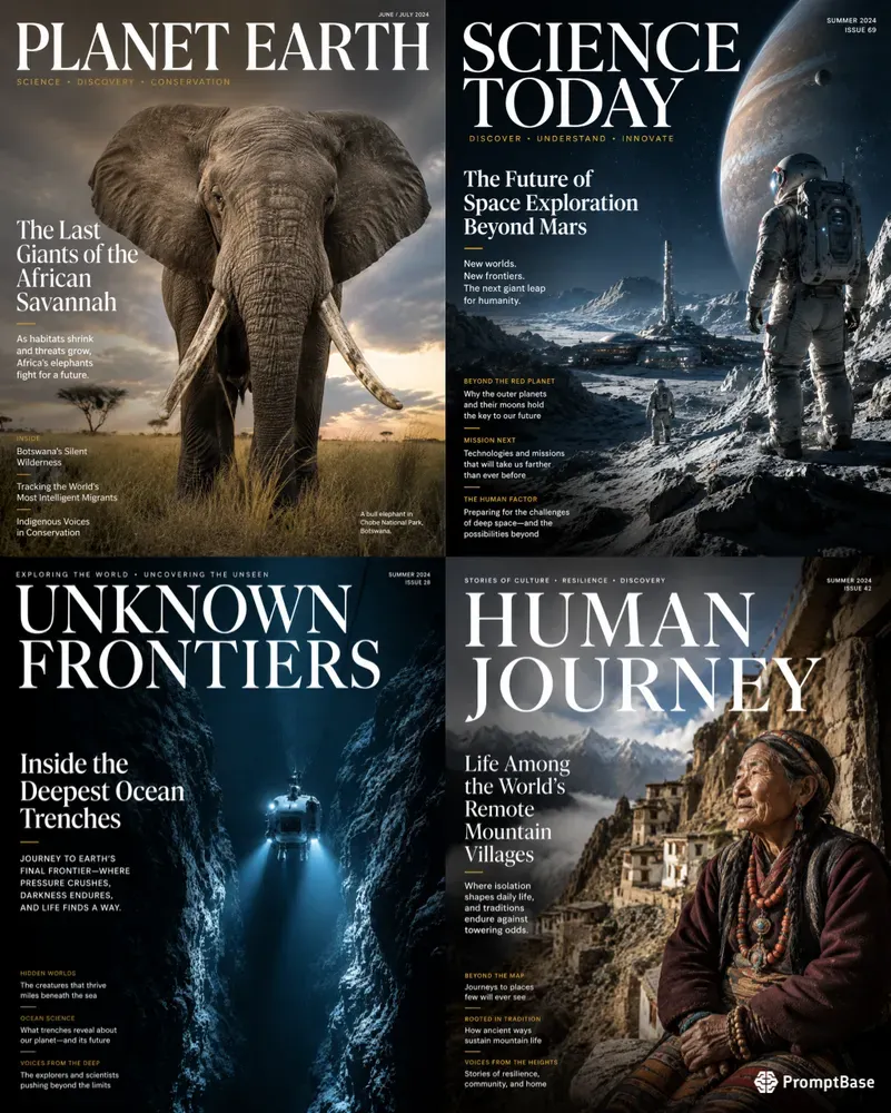 Documentary Magazine Covers