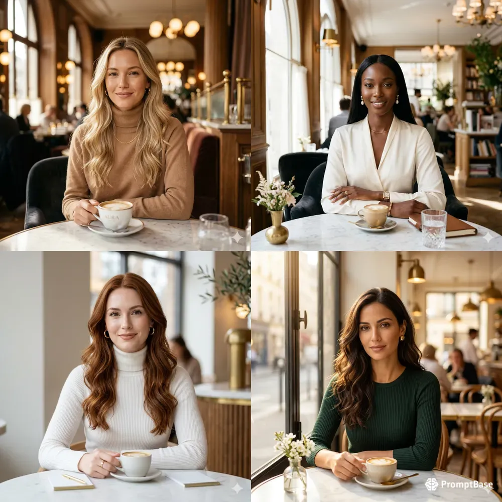 Luxury Coffee Portraits Free Starters