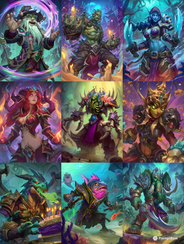Hearthstone Characters