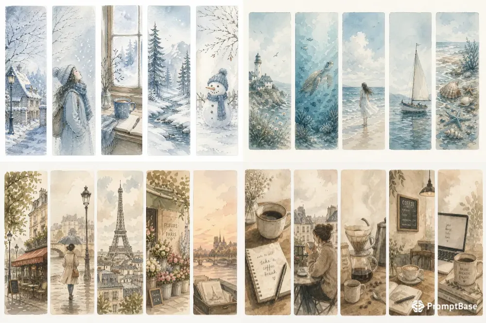 Soft Stories In Watercolor