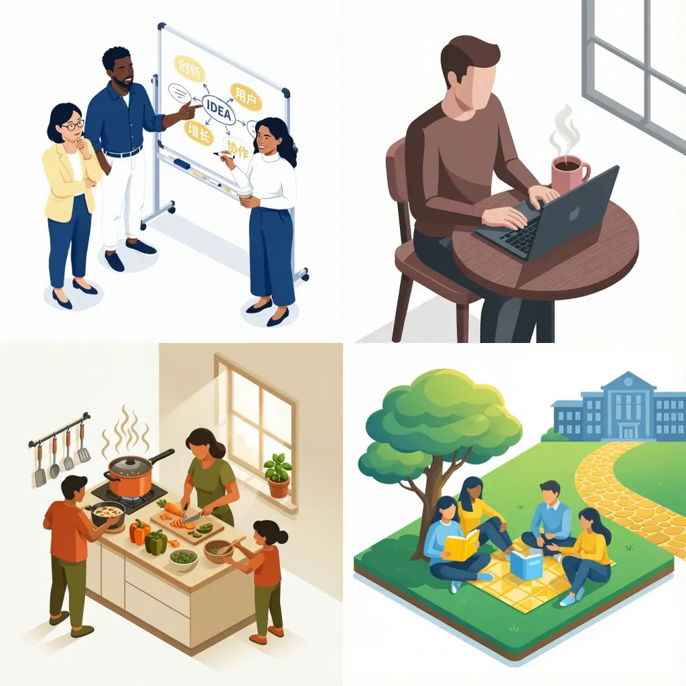 Modern Vector Flat Illustrations