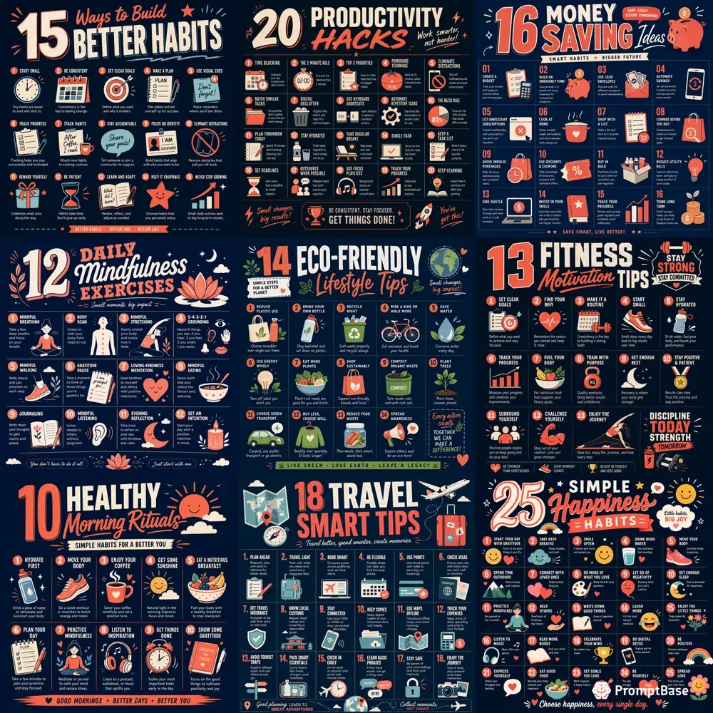 Creative Tips Infographics