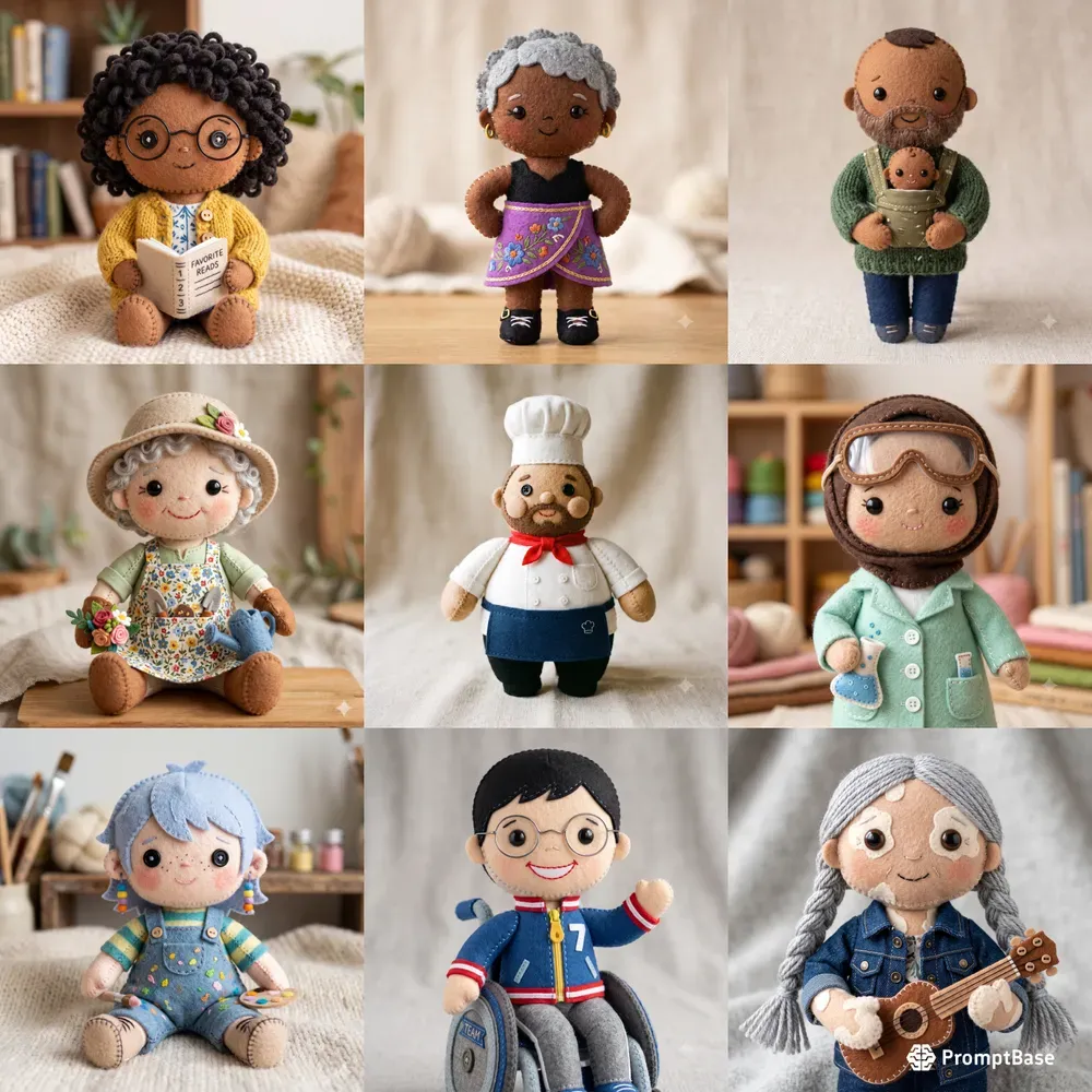 Plush Doll Portraits