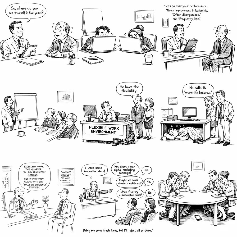 Office Cartoon Humor Packs