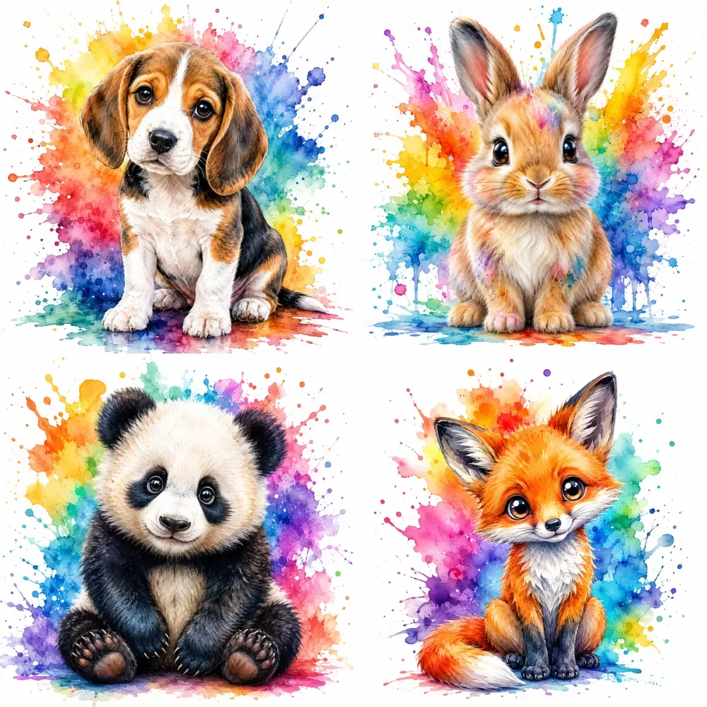 Color Splash Pet Portraits