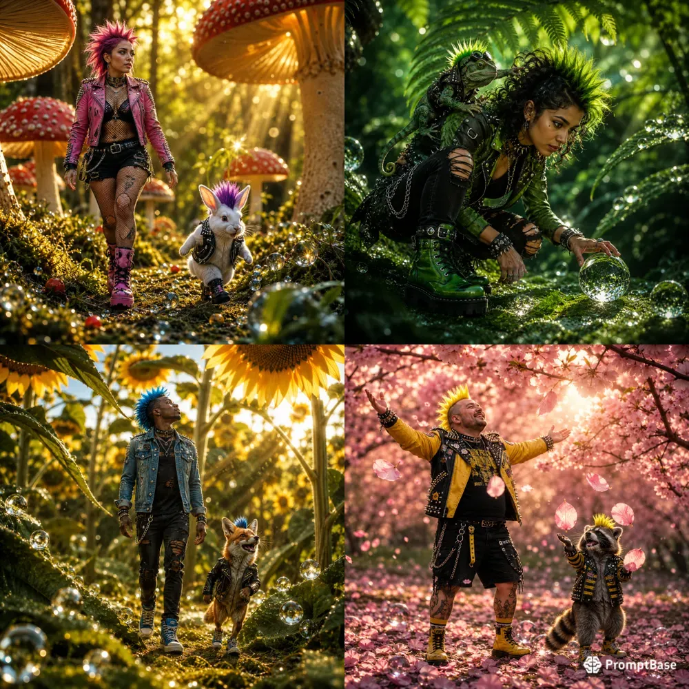 Tiny Punk Universes