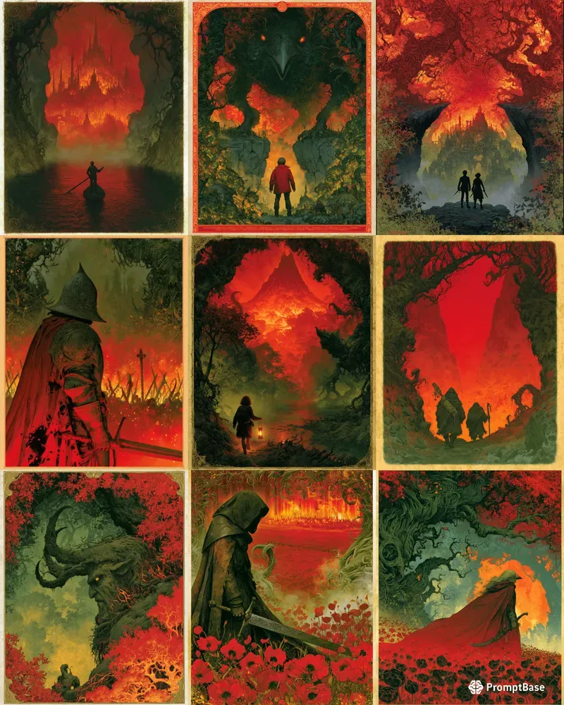 Dark Fairytale Scenes