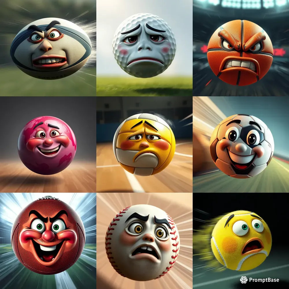 Expressive Sport Balls