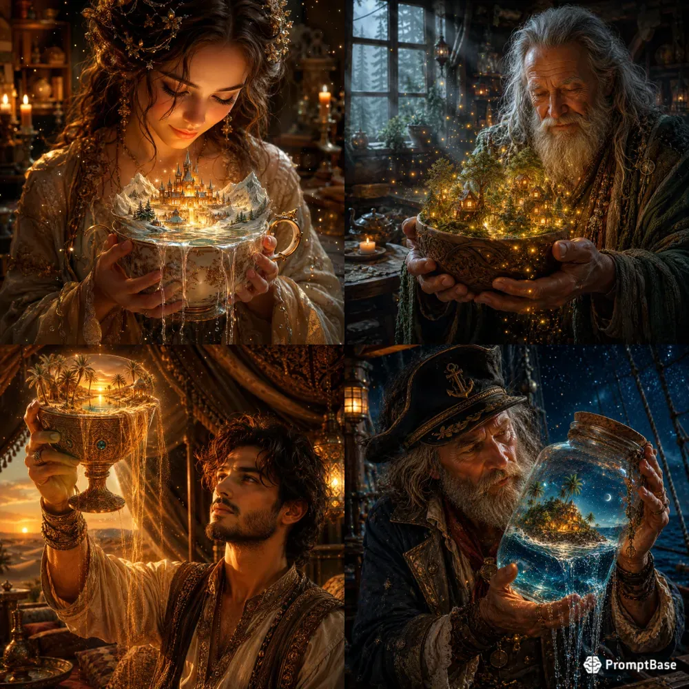 Worlds Cradled In Light