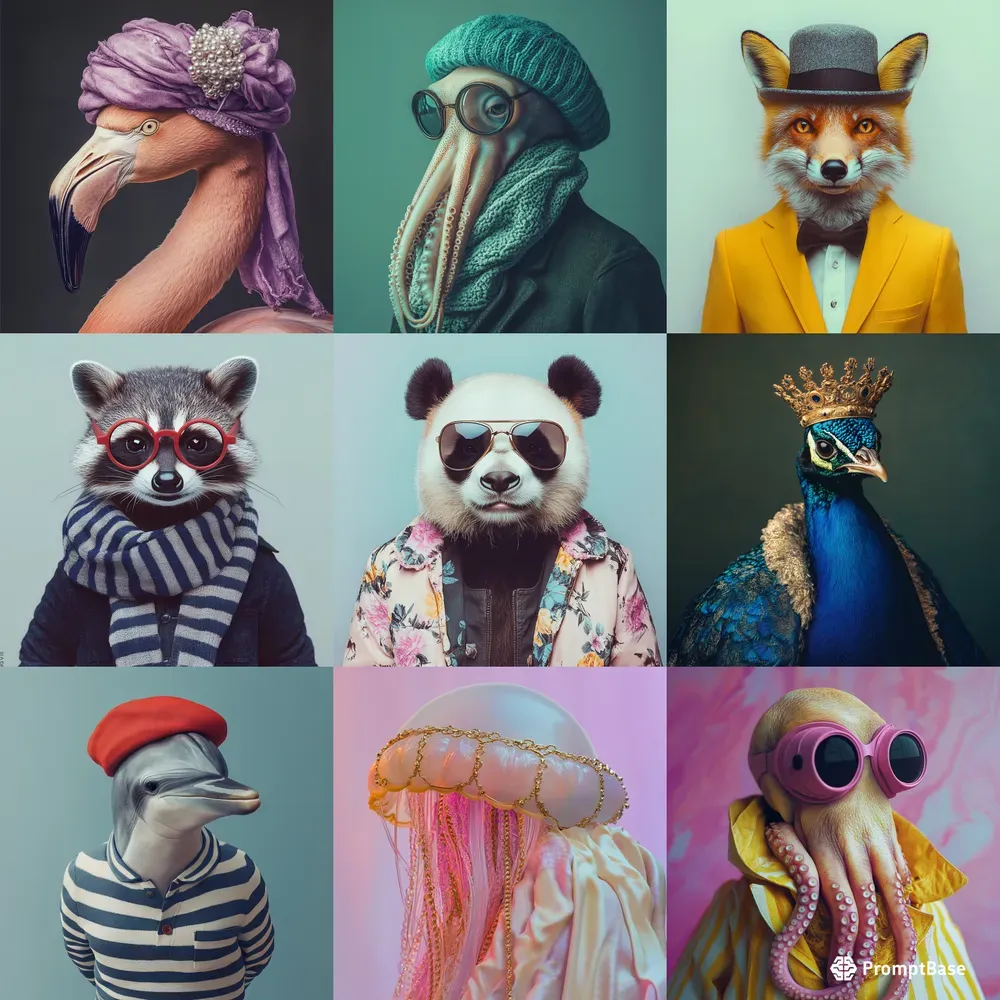 Surreal Fashion Portraits