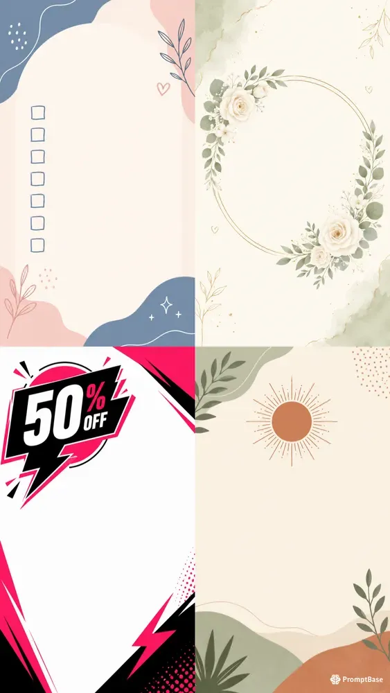 Aesthetic Instagram Story Templates