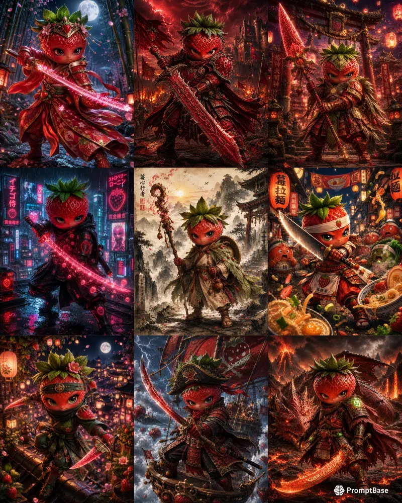 Strawberry Samurai Creators
