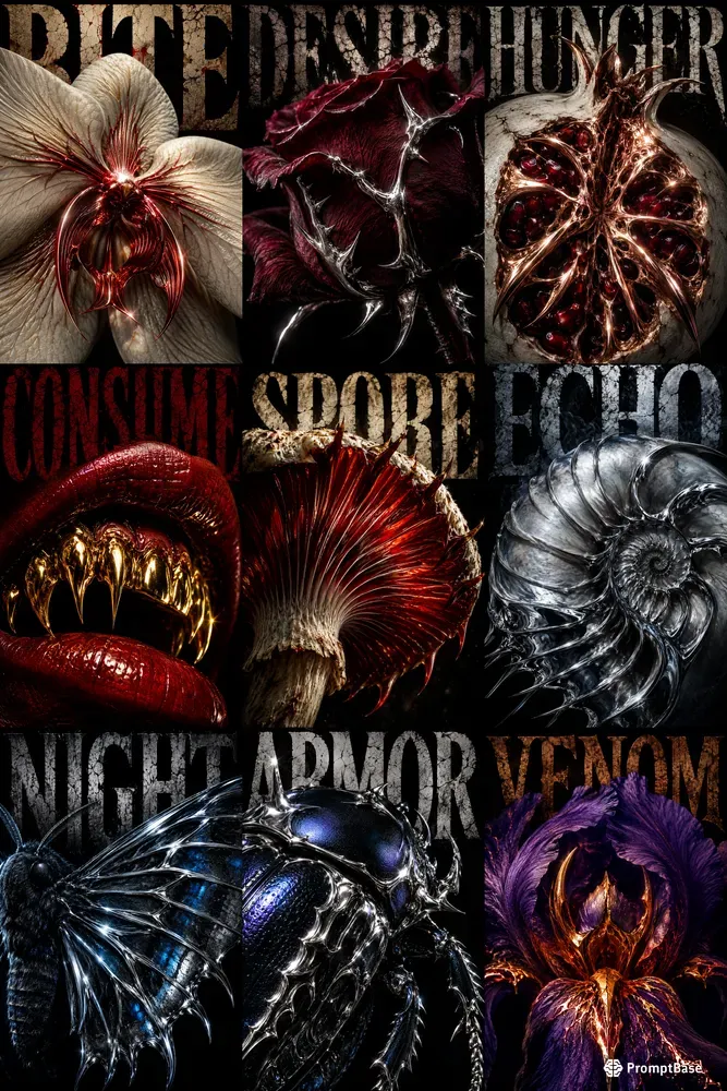 Gothic Precious Mutations Posters