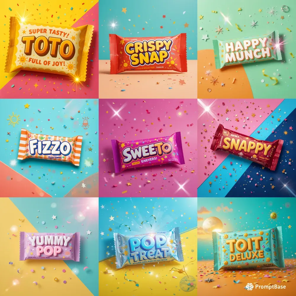 Bright And Fun Candy Wrapper Products