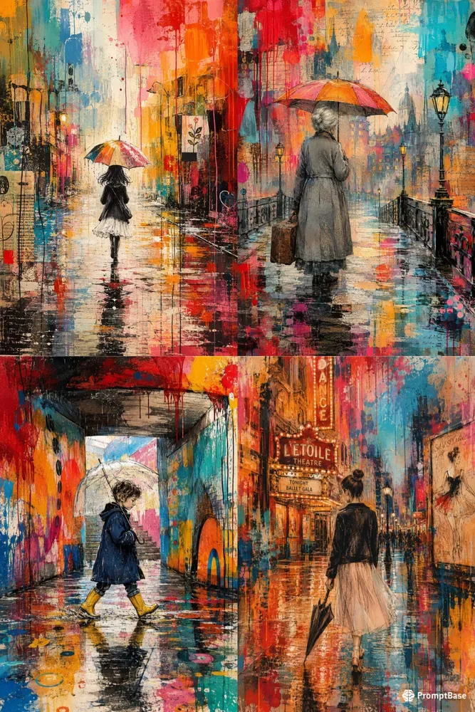 Rainy Color Symphonies