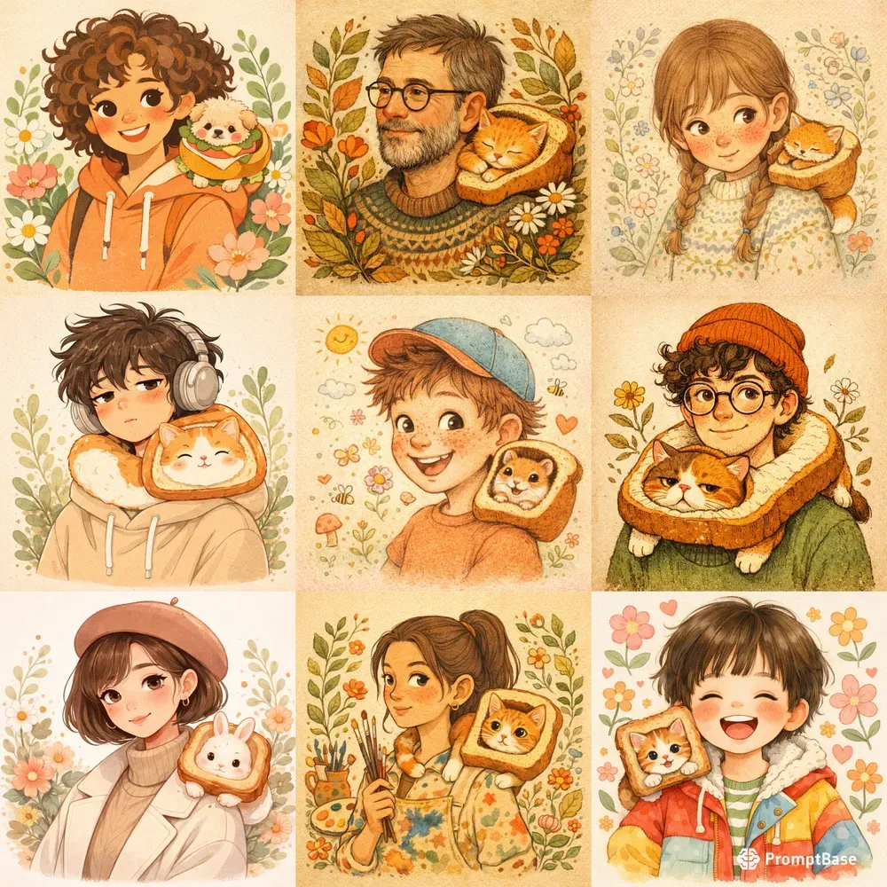 Cozy Character Companion Series
