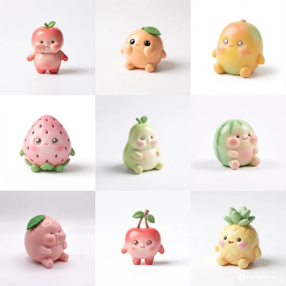 Ultracute Kawaii Baby Fruit Characters