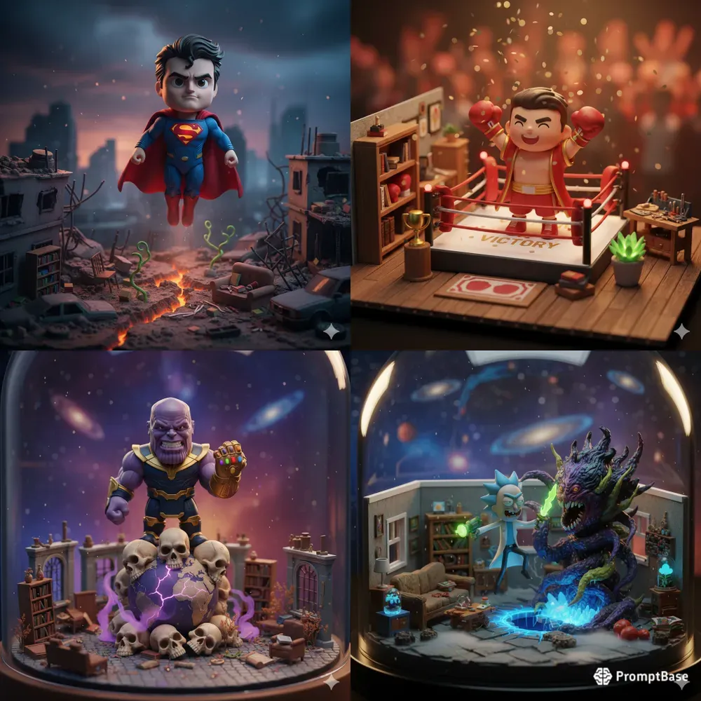 Miniature Narrative Diorama Creators