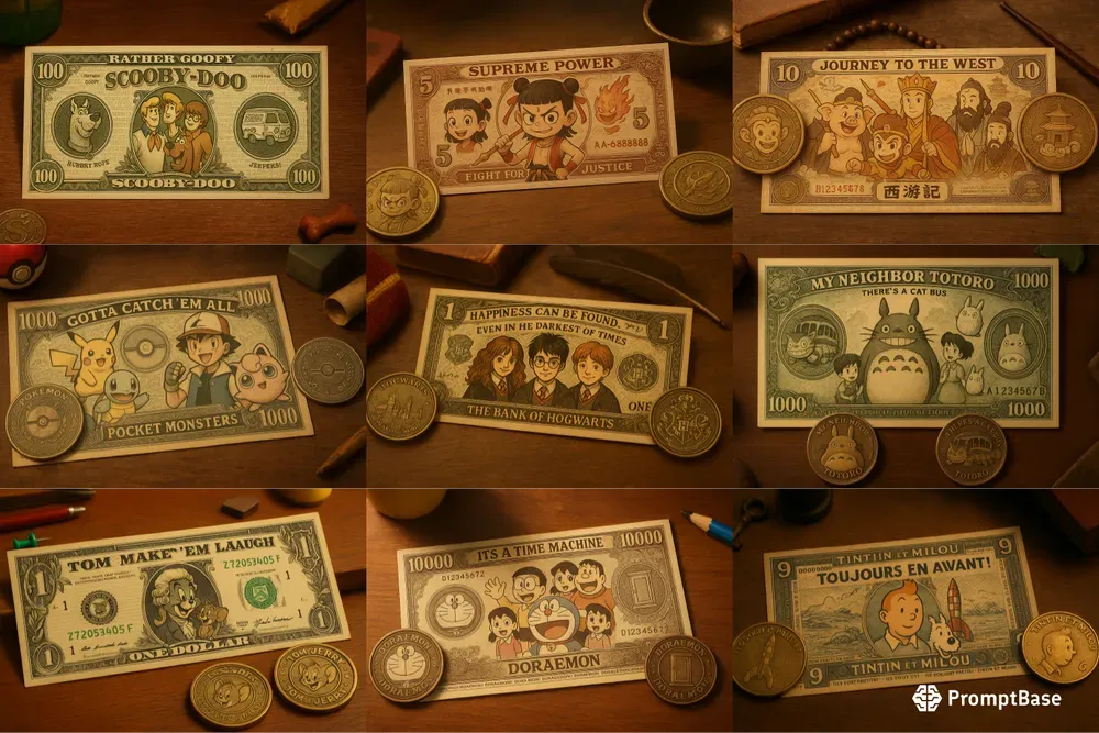 Custom Collectors Themed Currencies