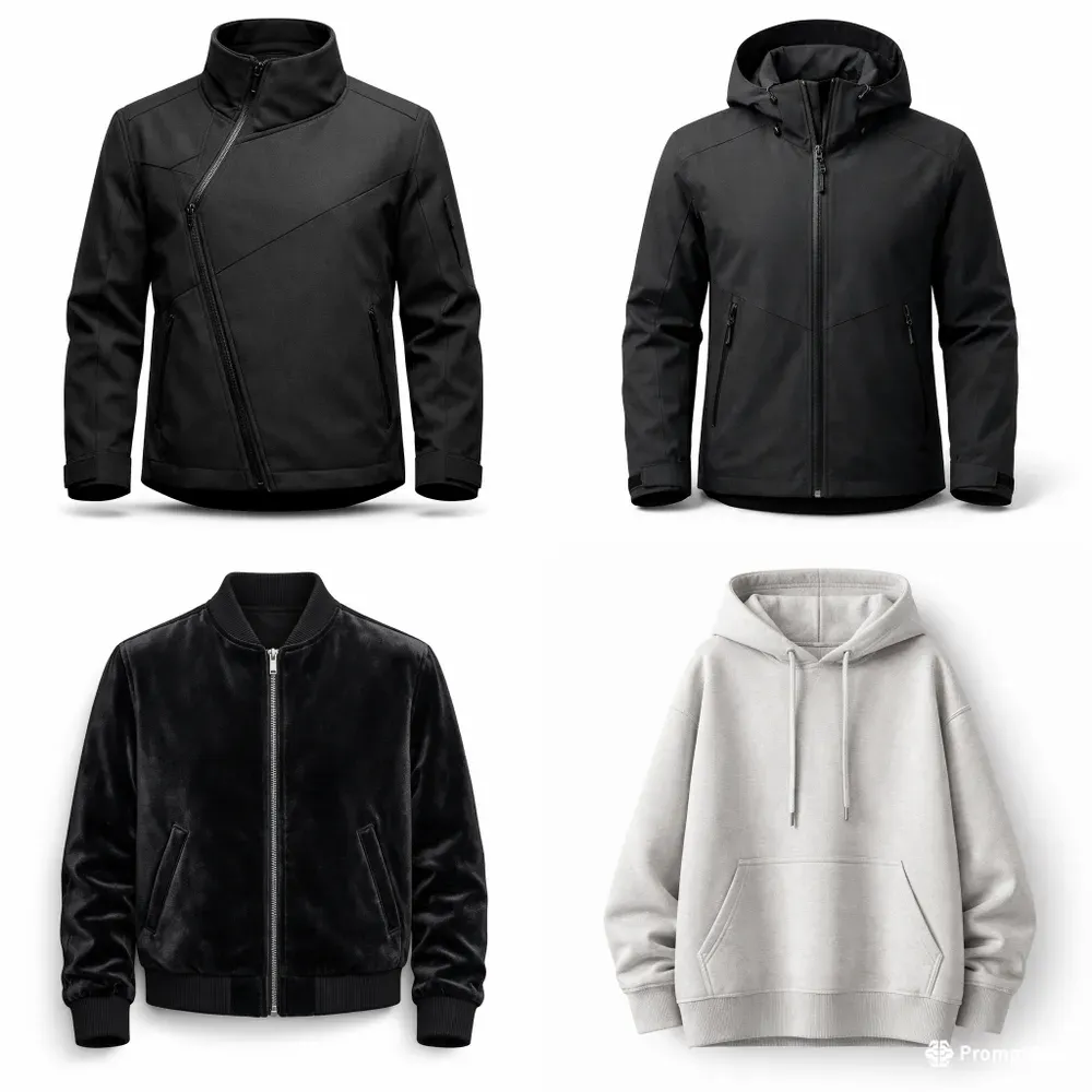 Modern Minimal Apparel Product Shots