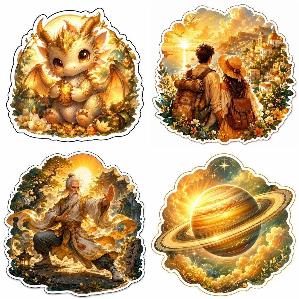 Golden Dreamlight Sticker Engines