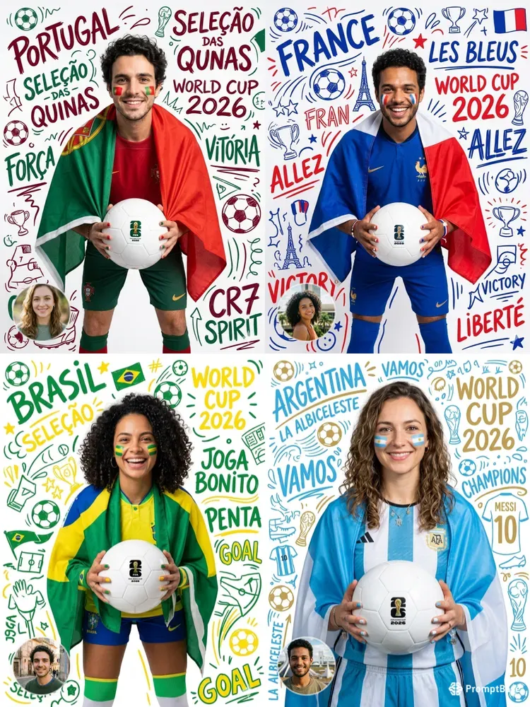 World Cup 2026 Custom Photo Generator