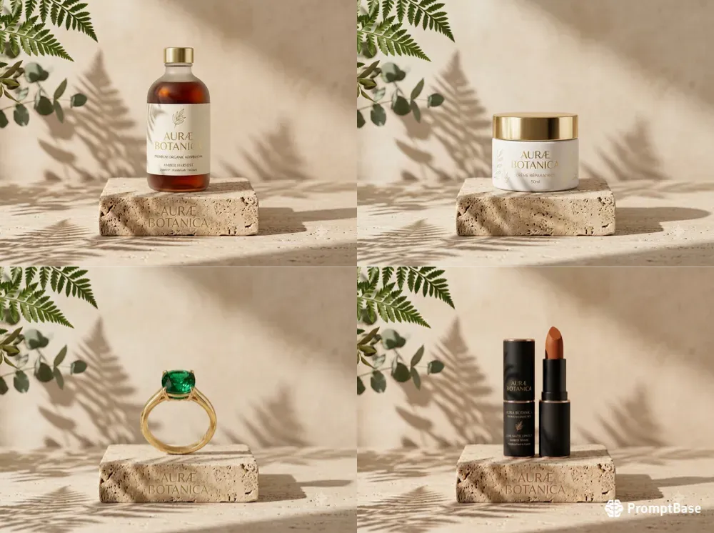 Luxury Aesthetic Product Mockup Studios
