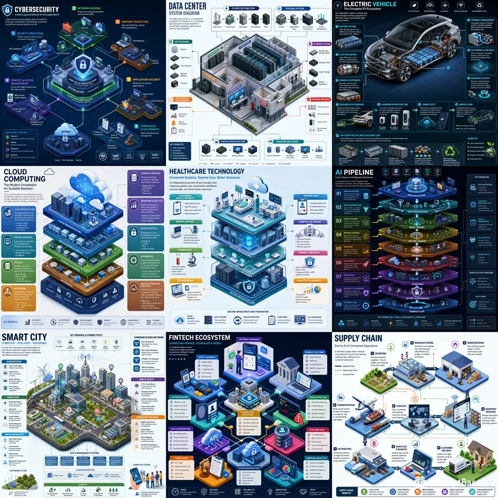 Layered Security Infographics